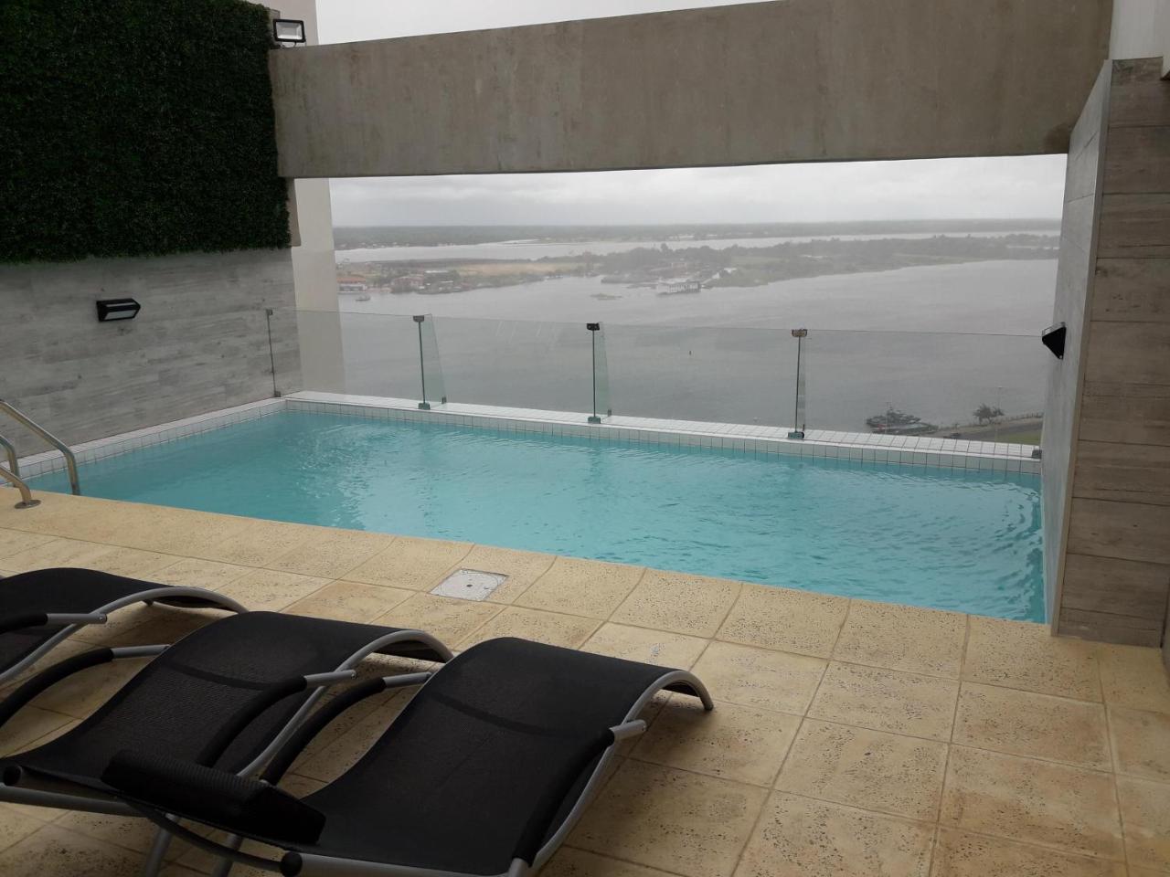 Centro De Asuncion Nuevo Apartamento, Comodo, Seguro, Piscina, Gimnasio Y Parking 외부 사진